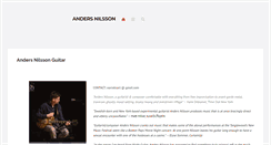 Desktop Screenshot of andersnilssonguitar.com